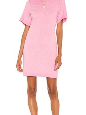 Citizen Cotton Vintage Pink Short Sleeve Mini Dress